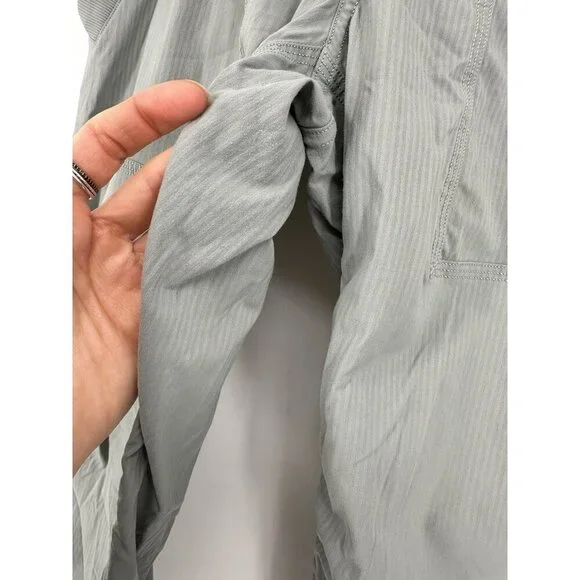 Lululemon Studio Crop Earl Grey Womens 4 Read - Picture 4 of 14